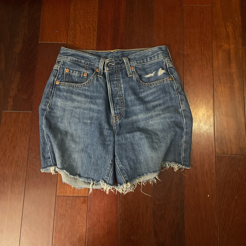 Levi’s 501 Blue Denim Shorts